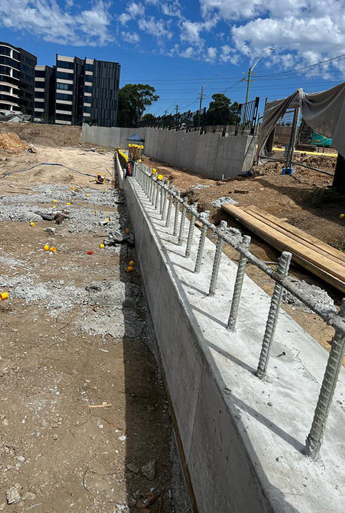 Capping Beam Construction